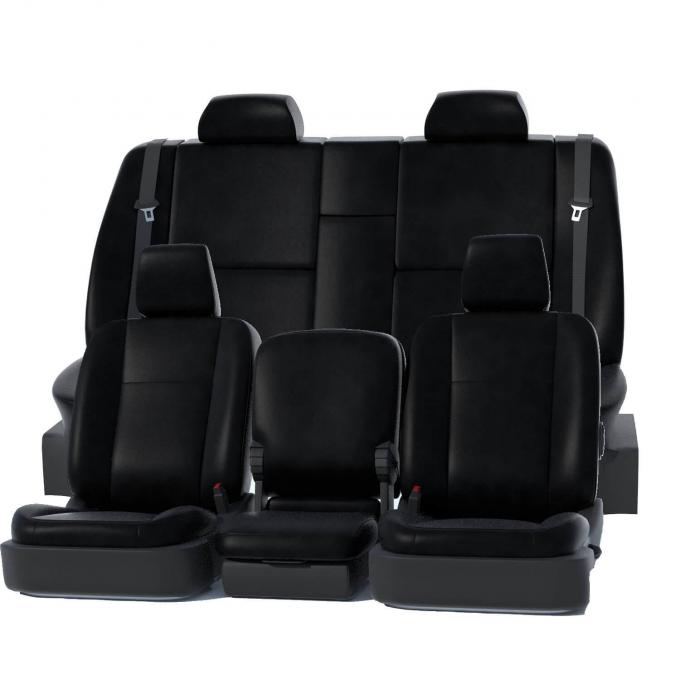 Covercraft 2015-2024 Ford Edge Precision Fit Leatherette Front Row Seat Covers GTF604ABLTBK