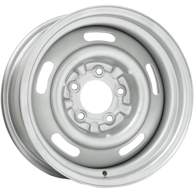 Wheel Vintiques 15x8 Corvette Style Rallye Silver 5x4.75" bolt 4.50" backspace 30-5834042