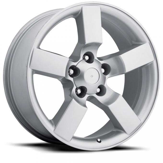 Factory Reproductions Ford Lightning Wheels 20X9 5X5.5 +8 HB 87 2001 Ford Lightning Silver With Cap FR Series 50 50090085504