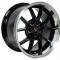 18" Fits Ford - Mustang FR500 Wheel - Black 18x10