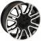 20" Wheel Replica fits Ford Expedition - Matte Black with a Machined Face 20x8.5 SN