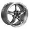 17" Fits Ford - Mustang Cobra R Wheel - Gunmetal 17x9