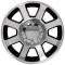 20" Fits Ford - F250-F350 Wheel Replica - Satin Black Machined Face 20x8