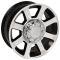 20" Fits Ford - F250-F350 Wheel Replica - Satin Black Machined Face 20x8