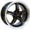 17" Fits Ford - Mustang Cobra R Wheel - Black 17x9