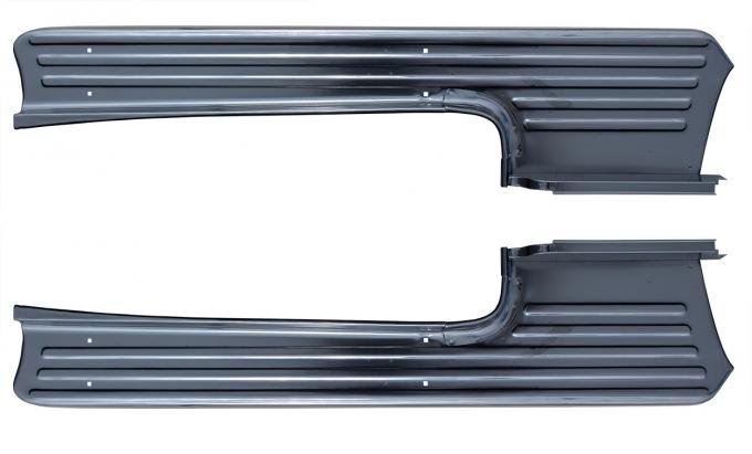 AMD Running Board Set, Pair, 53-56 F100 F250 Short Bed 435-4553-P