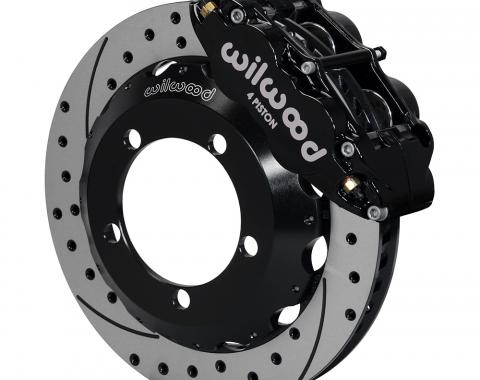 Wilwood Brakes 1976-1977 Ford Bronco Forged Narrow Superlite 4R Big Brake Front Brake Kit (Hat) 140-13305-D