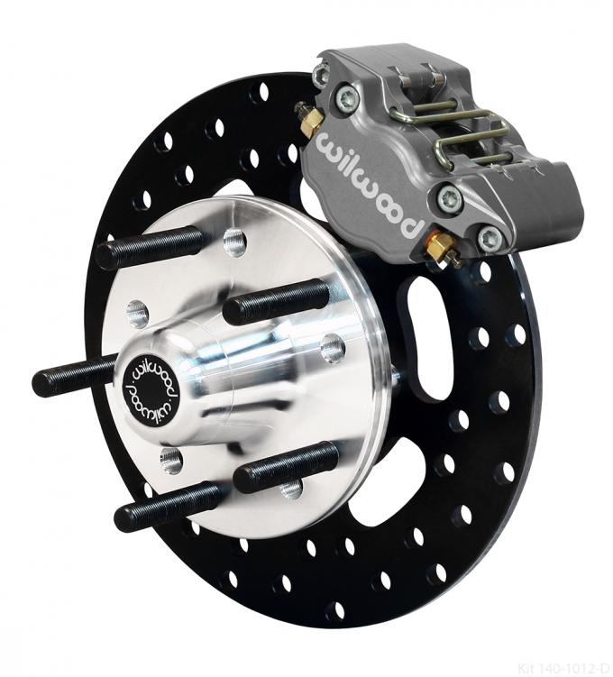 Wilwood Brakes Dynapro Single Front Drag Brake Kit 140-1012-D