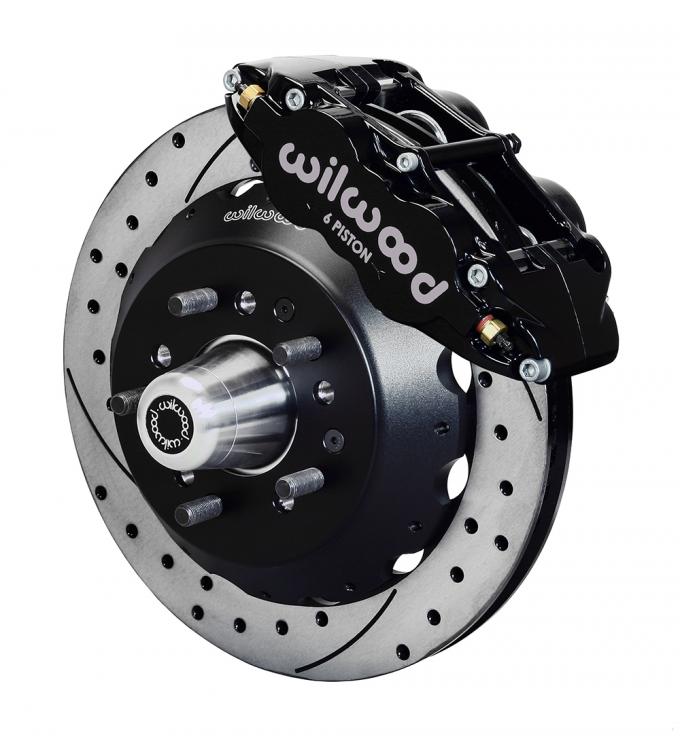 Wilwood Brakes Forged Narrow Superlite 6R Big Brake Front Brake Kit (Hub) 140-12637-D