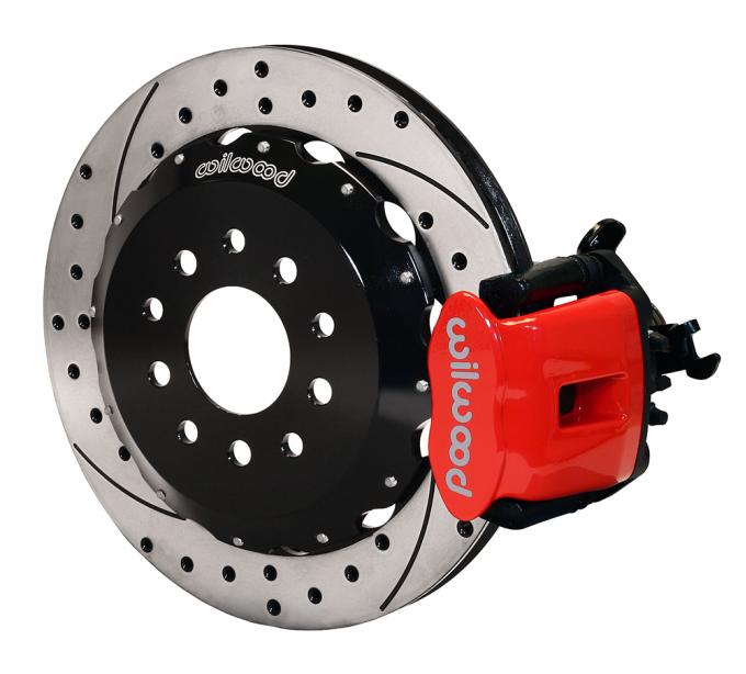 Wilwood Brakes 2005-2014 Ford Mustang Combination Parking Brake Caliper Rear Brake Kit 140-10159-DR