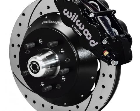 Wilwood Brakes Forged Narrow Superlite 6R Big Brake Front Brake Kit (Hub) 140-9802-D