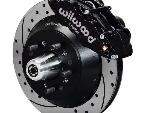 Wilwood Brakes Forged Narrow Superlite 6R Big Brake Front Brake Kit (Hub) 140-13655-D