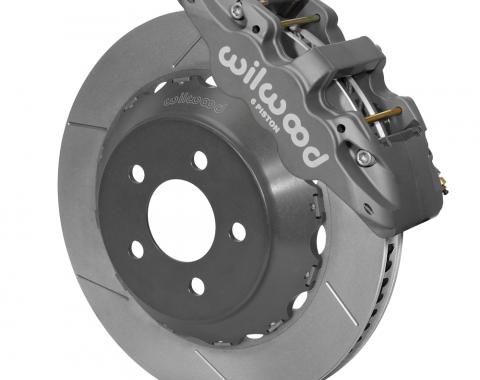 Wilwood Brakes 2015-2018 Ford Mustang AERO6 Big Brake Front Brake Kit (Race) 140-14482