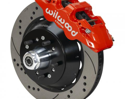 Wilwood Brakes 1957-1967 Ford F-100 AERO6 Big Brake Front Brake Kit 140-14839-DR