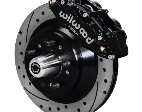 Wilwood Brakes Forged Narrow Superlite 6R Big Brake Front Brake Kit (Hub and 1PC Rotor) 140-13654-D