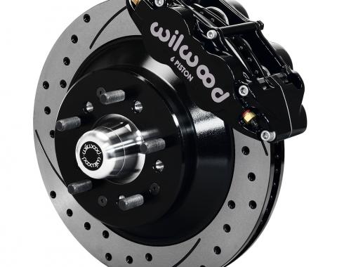 Wilwood Brakes Forged Narrow Superlite 6R Big Brake Front Brake Kit (Hub and 1PC Rotor) 140-12275-D