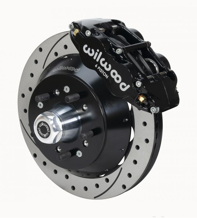 Wilwood Brakes 1968-1972 Ford F-100 Forged Narrow Superlite 6R Big Brake Front Brake Kit (Hub) 140-14840-D