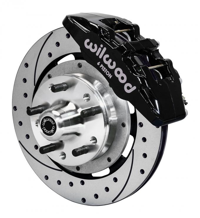 Wilwood Brakes Forged Dynapro 6 Big Brake Front Brake Kit (Hub) 140-12947-D