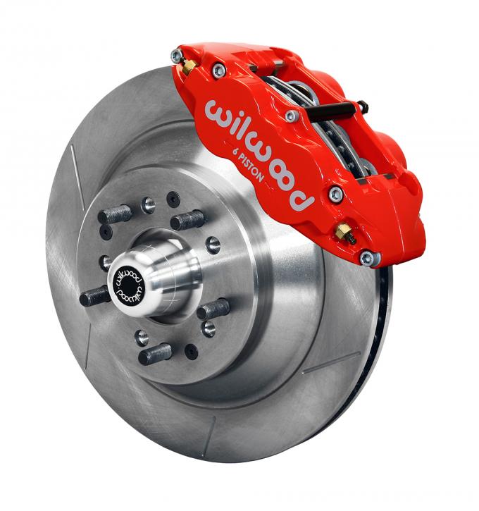 Wilwood Brakes Forged Narrow Superlite 6R Big Brake Front Brake Kit (Hub and 1PC Rotor) 140-12275-R