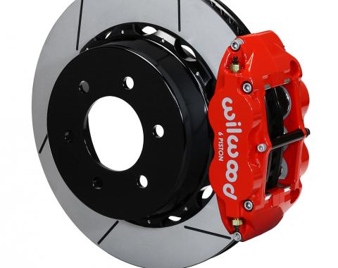 Wilwood Brakes 2012-2018 Ford F-150 Forged Narrow Superlite 6R Big Brake Rear Brake Kit For OE Parking Brake 140-13866-R