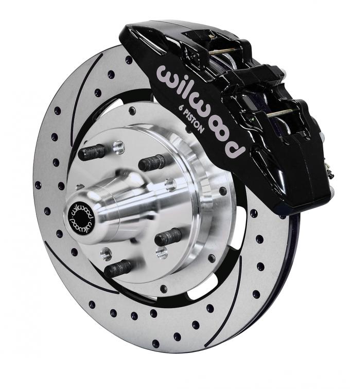 Wilwood Brakes Forged Dynapro 6 Big Brake Front Brake Kit (Hub) 140-10742-D