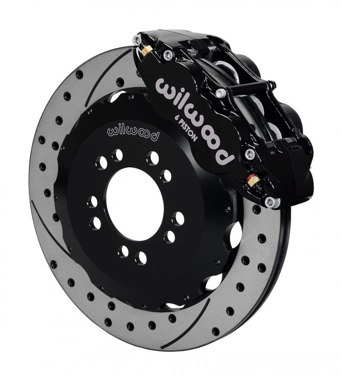 Wilwood Brakes 2013-2014 Ford Focus Forged Narrow Superlite 6R Big Brake Front Brake Kit (Hat) 140-13019-D