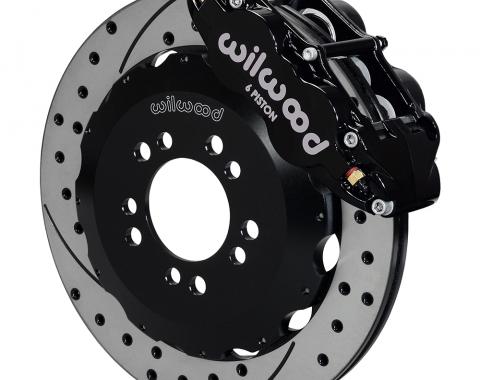 Wilwood Brakes 2013-2014 Ford Focus Forged Narrow Superlite 6R Big Brake Front Brake Kit (Hat) 140-13019-D