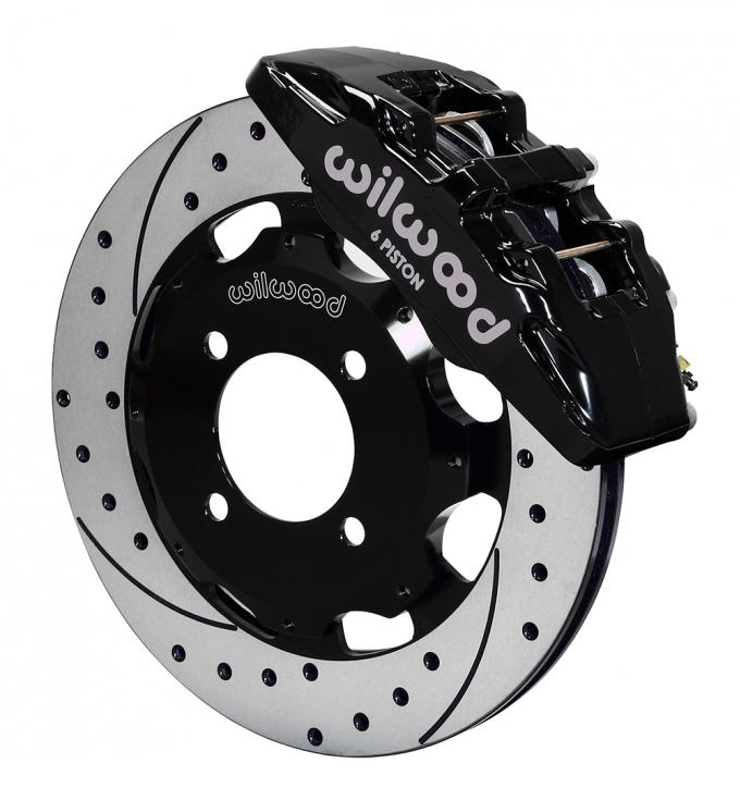 Wilwood Brakes 2011-2014 Ford Fiesta Forged Dynapro 6 Big Brake Front Brake Kit (Hat) 140-11899-D