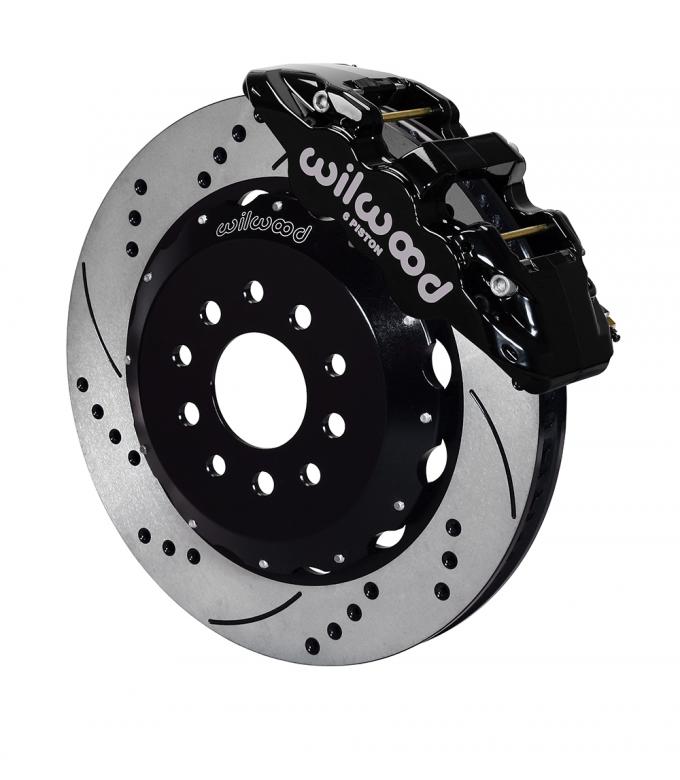 Wilwood Brakes 2005-2014 Ford Mustang AERO6 Big Brake Front Brake Kit 140-10830-D