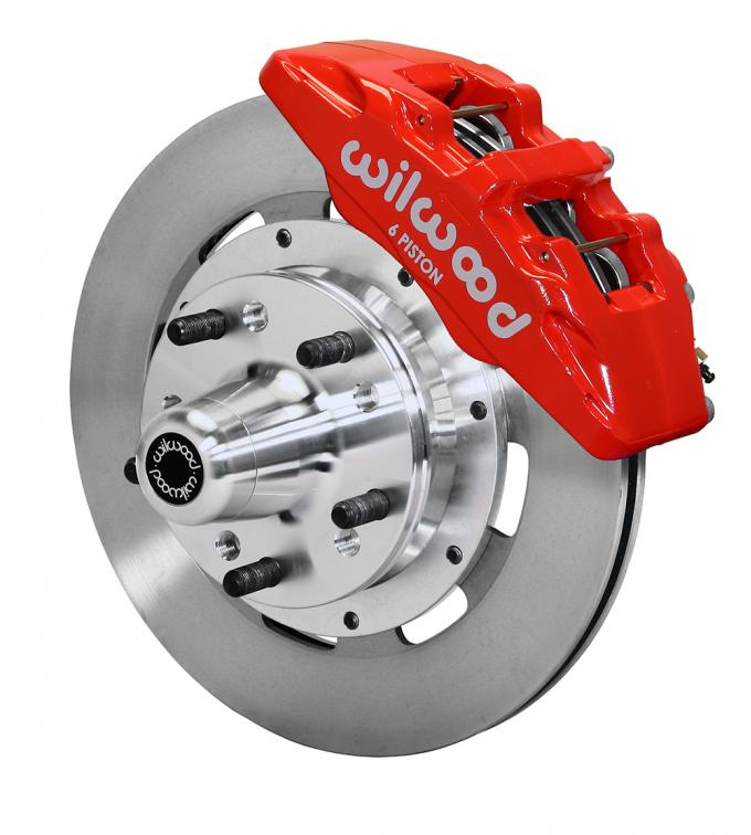 Wilwood Brakes Forged Dynapro 6 Big Brake Front Brake Kit (Hub) 140-10739-R