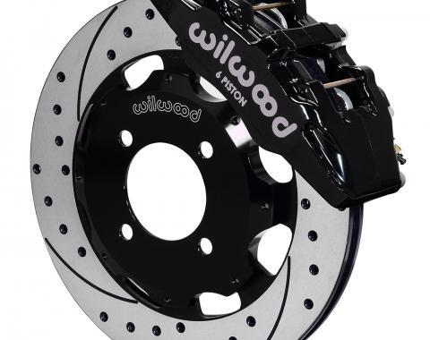 Wilwood Brakes 2011-2014 Ford Fiesta Forged Dynapro 6 Big Brake Front Brake Kit (Hat) 140-11899-D