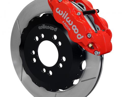 Wilwood Brakes 2013-2014 Ford Focus Forged Narrow Superlite 6R Big Brake Front Brake Kit (Hat) 140-13018-R