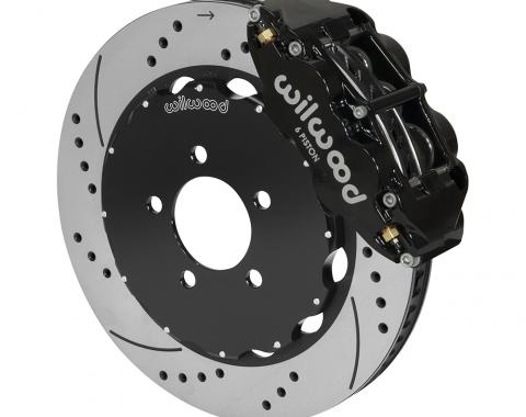 Wilwood Brakes Forged Narrow Superlite 6R Big Brake Front Brake Kit (Hat) 140-14681-D