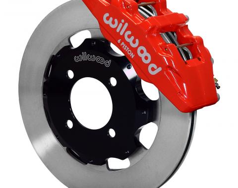 Wilwood Brakes 2011-2014 Ford Fiesta Forged Dynapro 6 Big Brake Front Brake Kit (Hat) 140-11899-R