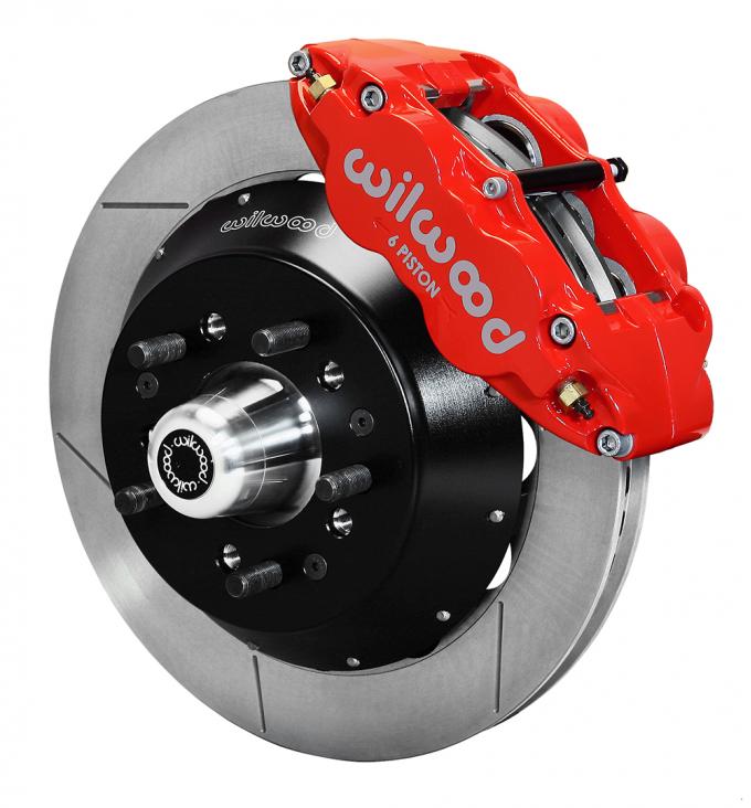 Wilwood Brakes Forged Narrow Superlite 6R Big Brake Front Brake Kit (Hub) 140-9801-R