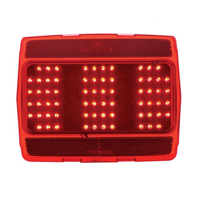 United Pacific 68 LED Sequential Tail Light Lens For 1964-1/2-66 Ford Mustang 110105