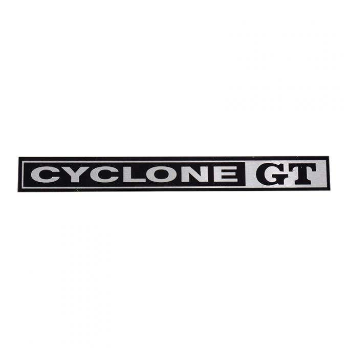 Dennis Carpenter Cyclone GT Glove Box Emblem - 1967 Ford Car C7GY-6304460-BI