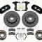 Wilwood Brakes 2005-2014 Ford Mustang AERO4 WCCB Carbon-Ceramic Big Brake Rear Parking Brake Kit 140-12757-CSIC