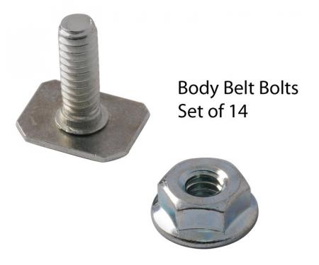 Dennis Carpenter Body Belt Bolt - 1938-39 Ford Car   81A-20006