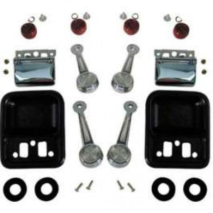 Window Crank Kit, GT, XL, Fairlane, 1967