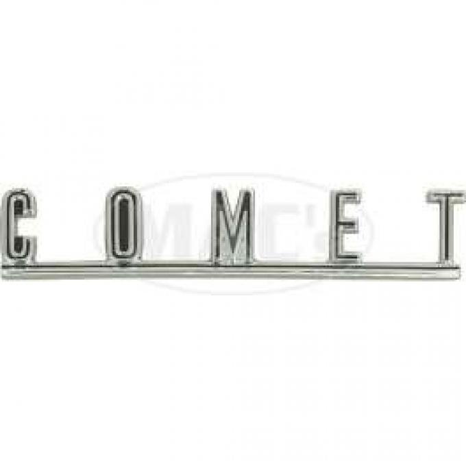 Hood Emblem/Trunk Lid/Grille Emblem, Comet, 1966