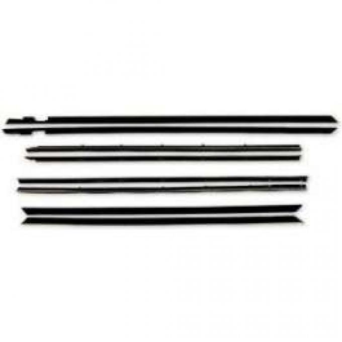 Belt Weatherstrip Kit - Front and Rear Door Windows - 8 Pieces