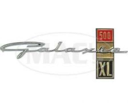 Fender Emblem, 500 XL, Right, Galaxie, 1963