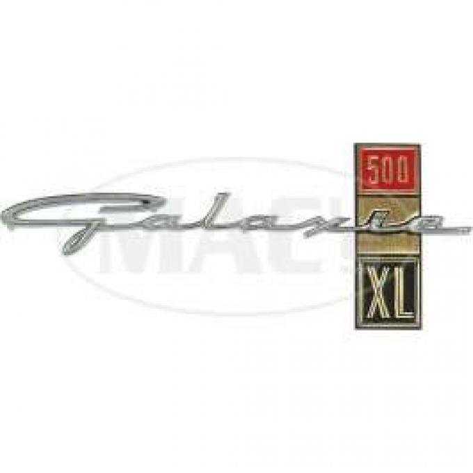 Fender Emblem, 500 XL, Right, Galaxie, 1963