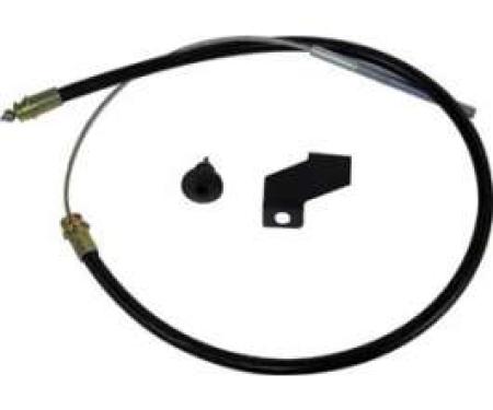 Emergency Brake Cable - Rear - 30 Long - Left