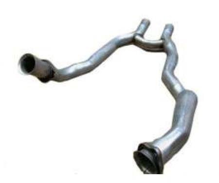 Ford 429 N Code, Exhaust H-Pipe, Aluminized, 1970-1971