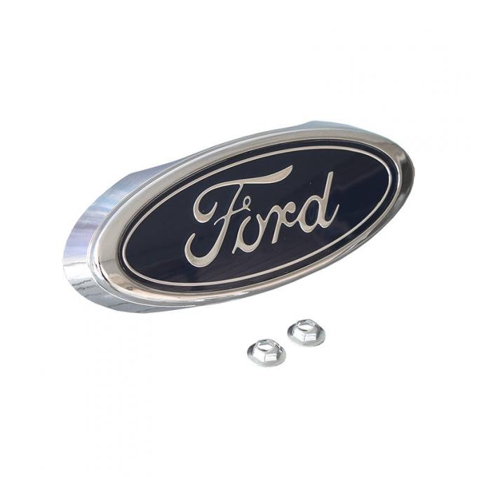 Dennis Carpenter Grille Emblem - Ford Oval - 1987-91 Ford Truck, 1987-91 Ford Bronco E7TZ-8213-B