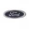 Dennis Carpenter Grille Emblem - Ford Oval - 1987-91 Ford Truck, 1987-91 Ford Bronco E7TZ-8213-B