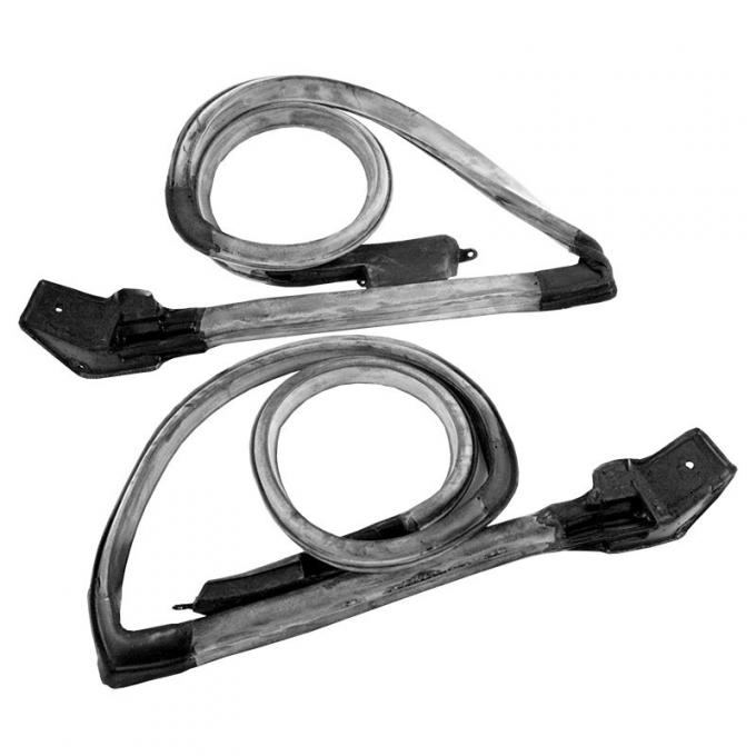 Dennis Carpenter Roof Rail Seals - Pair - 1977-79 Ford Thunderbird D7SZ-6051222-PR