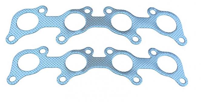 Pypes Exhaust Header Gasket 1.750 in Dia Replacement Multi Layer Steel Round Port Pair Exhaust HDR76SG